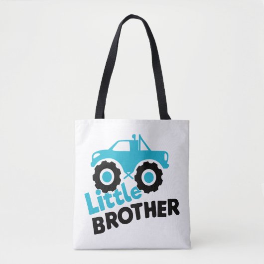 Little Brother Monster Truck Tote Bag (Voorkant)