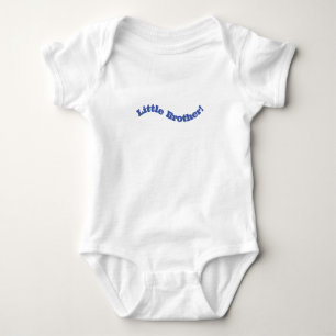 Little Brother New Baby Newborn Quote Baby Romper