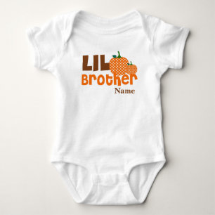 Little Brother Pumpkin gepersonaliseerd Shirt