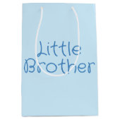 Little Brother Typografie Moderne tekst Medium Cadeauzakje (Voorkant)