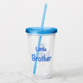 Little Brother Typography Acryl Drinkbeker (Achterkant)