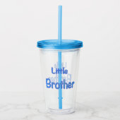Little Brother Typography Acryl Drinkbeker (Voorkant)