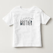 Little Brother Typography Kinder Shirts (Voorkant)