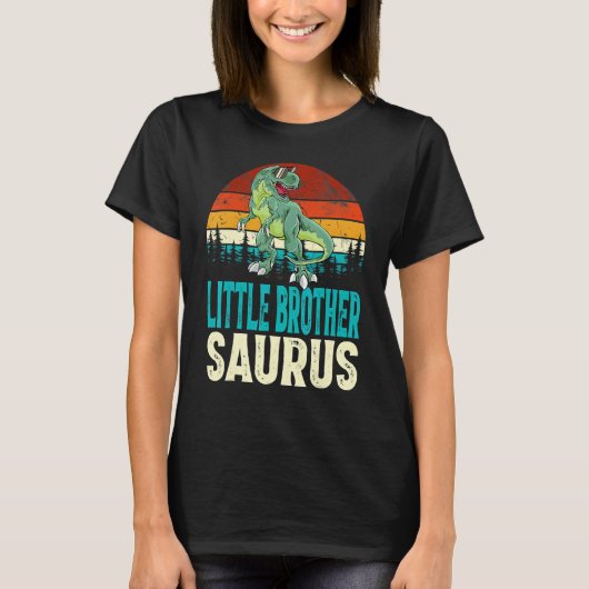 Little Brothersaurus Rex Dinosaur Little Brother S T-shirt (Voorkant)