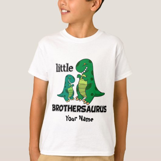 Little Brothersaurus T-shirt (Voorkant)