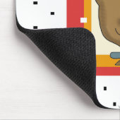 Little Brown Doggie Muismat (Hoek)