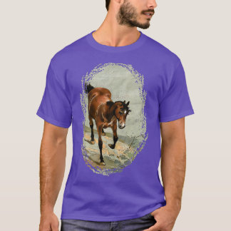Little Brown Horse 0615 T-shirt