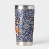 Little Brown Mouse Geïsoleerde Drinkbeker (Rechts)