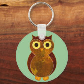 Little Brown Owl Sleutelhanger (Voorkant)