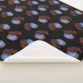 Little Brown Smooth Haire Guinee Pig Sherpa Deken (3/4)