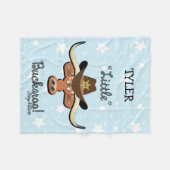 Little Buckaroo Fleece Deken (Voorkant (Horizontaal))
