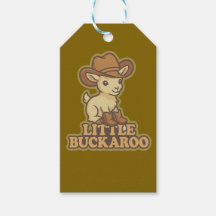 Little Buckaroo Gift Tag