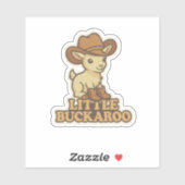 Little Buckaroo - Kid Geit Sticker (Vel)