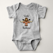 Little Buckaroo, Longhorn Steer Romper (Voorkant)