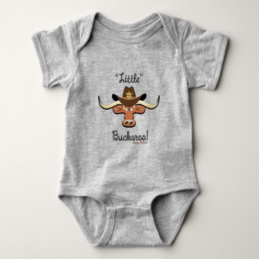 Little Buckaroo, Longhorn Steer Romper (Voorkant)