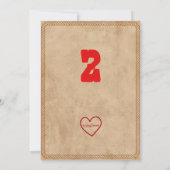 Little Buckaroo Two, Western 2nd Birthday Kaart (Achterkant)