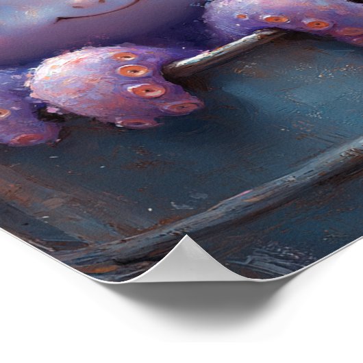 Little Bucket Friend Afdrukken en downloaden Poster (Hoek)