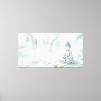 Little Buddha Canvas Afdruk