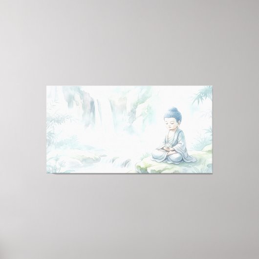 Little Buddha Canvas Afdruk (Voorkant)