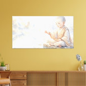 Little Buddha Canvas Afdruk (Insitu (Woonkamer))