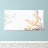 Little Buddha Canvas Afdruk (Insitu (Houten vloer))