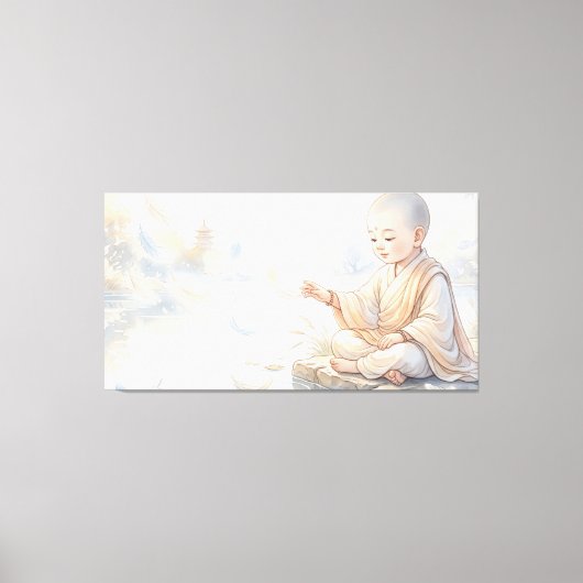 Little Buddha Canvas Afdruk (Voorkant)