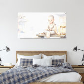 Little Buddha Canvas Afdruk (Insitu (Slaapkamer))