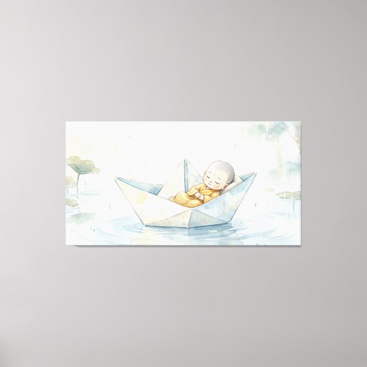 Little Buddha Canvas Afdruk (Voorkant)