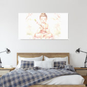 Little Buddha Canvas Afdruk (Insitu (Slaapkamer))