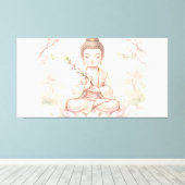Little Buddha Canvas Afdruk (Insitu (Houten vloer))
