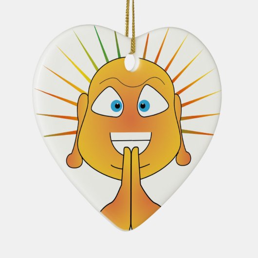 little buddha keramisch ornament (Rechts)