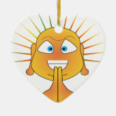 little buddha keramisch ornament (Voorkant)