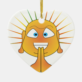 little buddha keramisch ornament