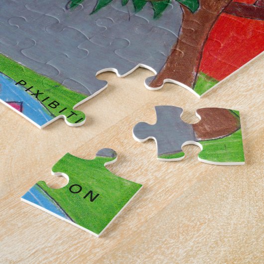 Little Buddha Puzzle Legpuzzel (Zijkant)