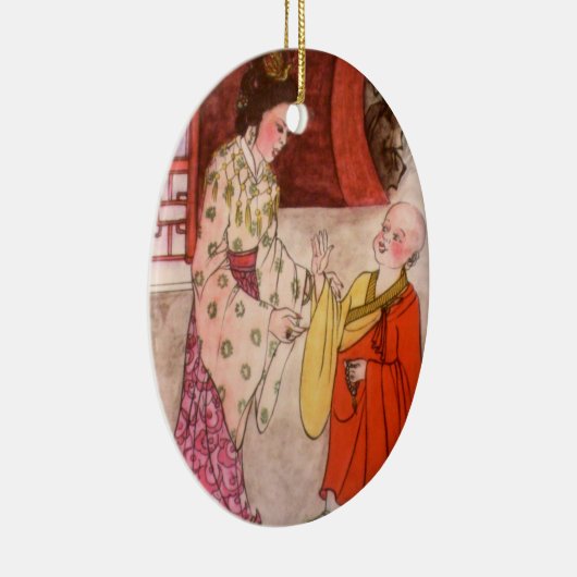 Little Buddhist Monk Ornament (Rechts)