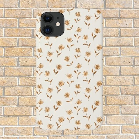 Little Budding Queen Annes - huiskern patroon. Case-Mate iPhone Case