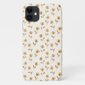 Little Budding Queen Annes - huiskern patroon. Case-Mate iPhone Case (Achterkant)