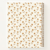 Little Budding Queen Annes - huiskern patroon. Notitieboek (Achterkant)