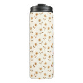 Little Budding Queen Annes - huiskern patroon. Thermosbeker (Voorkant)