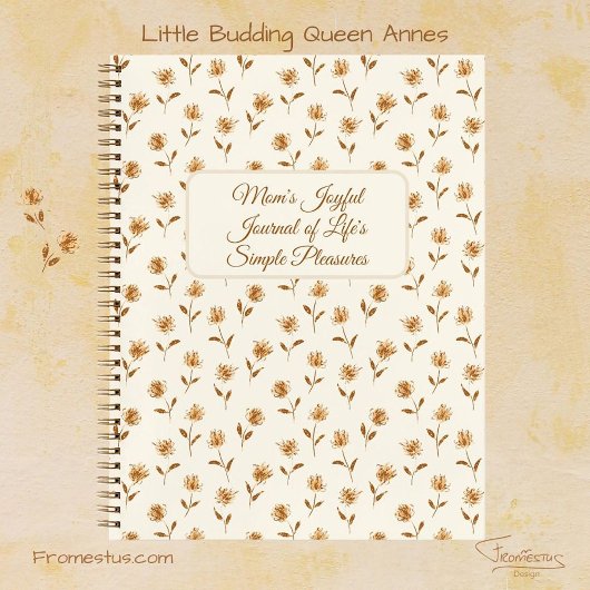 Little Budding Queen Annes - moederdag cadeau. Notitieboek
