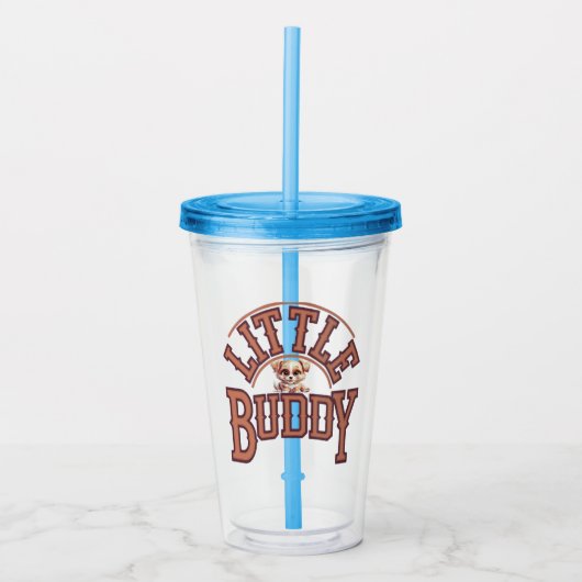 Little Buddy Acryl Drinkbeker (Voorkant)