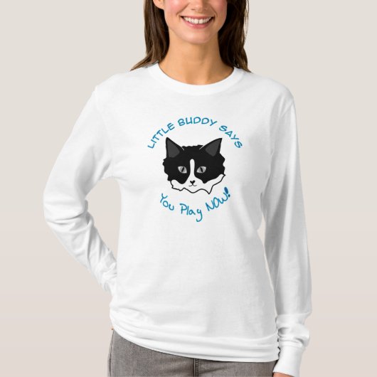 Little Buddy Long Sleeve Hoody (Voorkant)