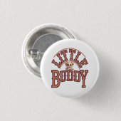 Little Buddy Ronde Button 3,2 Cm (Voorkant /achterkant)