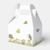 Little Bug Insects Mushroom Boy Baby Shower  Bedankdoosjes (Achterkant)