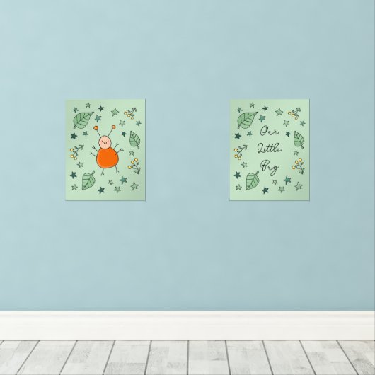 Little Bug Prints (Houten vloer)