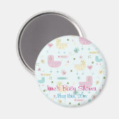 Little Buggy Baby shower Magnet (Voorkant / Achterkant)