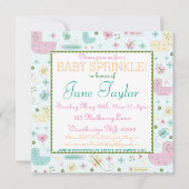 Little Buggy Baby Sprinkle Kaart (Voorkant)