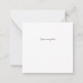 Little Bumble Bee Mini Bedankt voor je briefkaart (Achterkant)