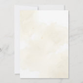 Little Bun in the Oven Bakery Baby Shower Kaart (Achterkant)