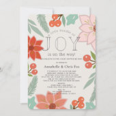 Little Bundle of Joy Floral Baby shower by Mail Kaart (Voorkant)